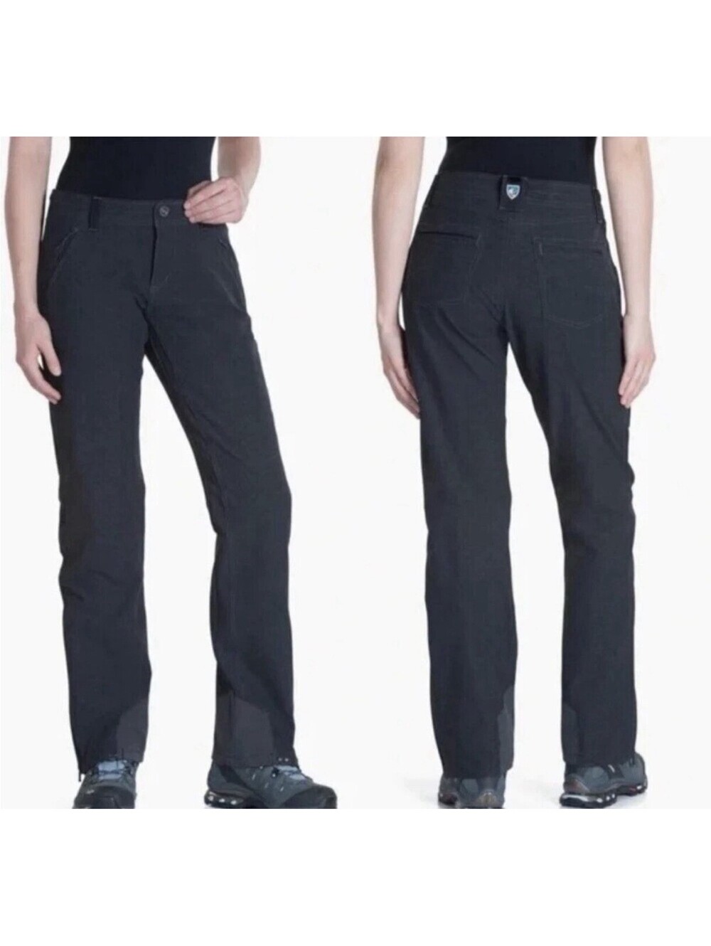 Kuhl Klash Softshell Hiking/Outdoor Pants Women's size 2 Short Black